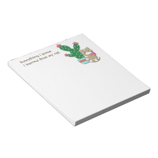 Alles wat ik weet... notitieblok (Schuin)