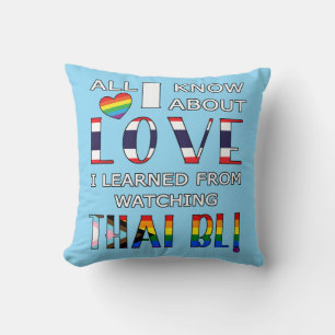 Alles wat ik weet over de liefde heb ik geleerd va kussen