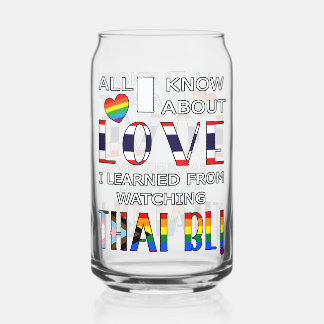 Alles wat ik weet over liefde heb ik geleerd van h blikvorm glas