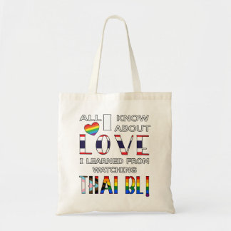 Alles wat ik weet over liefde heb ik geleerd van h tote bag