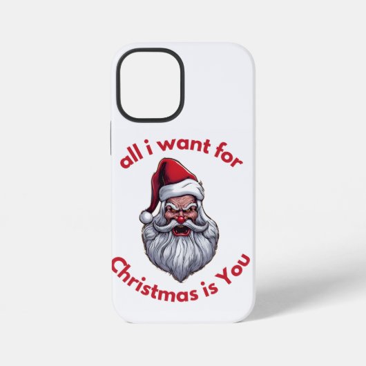 Alles wat ik wil iPhone hoesje (Achterkant)