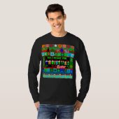Alles wat ik wil is een boot voor Kerstmis. T-shirt (Voorkant volledig)