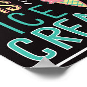 Alles wat ik wil is Ice Cream Poster (Hoek)