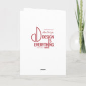 Alles wat ik wil...Kerst Kaart (Achterkant)