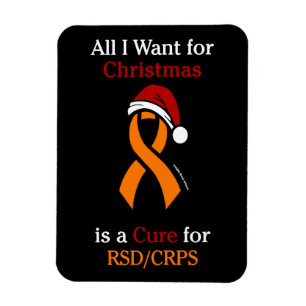 Alles wat ik wil met Kerstmis/Hat...RSD/CRPS-magne Magneet
