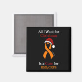 Alles wat ik wil met Kerstmis/Hat...RSD/CRPS Magneet (Voorkant / Achterkant)