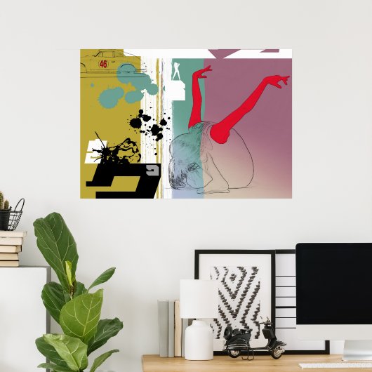 Alles wat ik wil poster (Thuiskantoor)