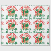 ALLES WAT IK WIL VOOR CHRISTMAS IS EEN SLOEISSQUAR CADEAUPAPIER (Vlak)