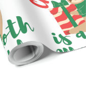 ALLES WAT IK WIL VOOR CHRISTMAS IS EEN SLOEISSQUAR CADEAUPAPIER (Rol Hoek)