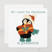 Alles wat ik wil voor de  kerstpinguïn (Voorkant / Achterkant)