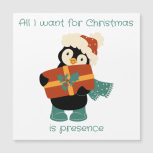 Alles wat ik wil voor de  kerstpinguïn