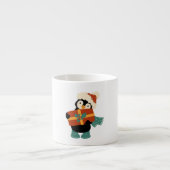 Alles wat ik wil voor de  kerstpinguïn espresso kop (Voorkant)