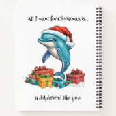 Alles wat ik wil voor kerst is spiraal Notitieboek (Achterkant)