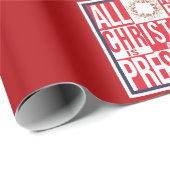 Alles wat ik wil voor kerst Nieuw President Patrio Cadeaupapier (Rol Hoek)