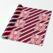 Alles wat ik wil voor kerst Nieuw President Patrio Cadeaupapier (Uitgerold)