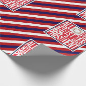 Alles wat ik wil voor kerst Nieuw President Patrio Cadeaupapier (Hoek)