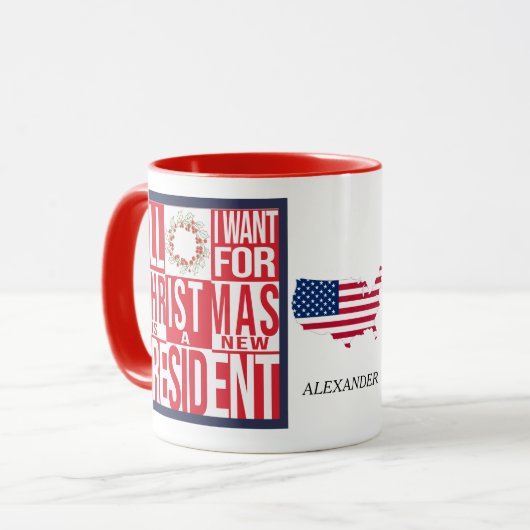 Alles wat ik wil voor kerst Nieuw President Patrio Mok (Voorkant links)