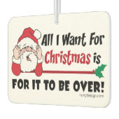 Alles wat ik wil voor kerstcadeaudesign luchtverfrisser (Links)