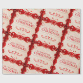 Alles wat ik wil voor kerstcadeautjes cadeaupapier (Vlak)