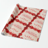 Alles wat ik wil voor kerstcadeautjes cadeaupapier (Uitgerold)