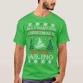 Alles wat ik wil voor kerstcadeautjes die lelijke t-shirt (Voorkant)