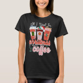 Alles wat ik wil voor kerstgearomatiseerde Iced ko T-shirt (Voorkant)