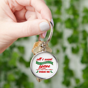 Alles wat ik wil voor Kerstmis ben jij Sleutelhanger