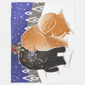 ALLES WAT IK WIL VOOR KERSTMIS Chow fleece deken i (Voorkant)