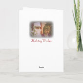 Alles wat ik wil voor Kerstmis Feestdagen Kaart (Achterkant)