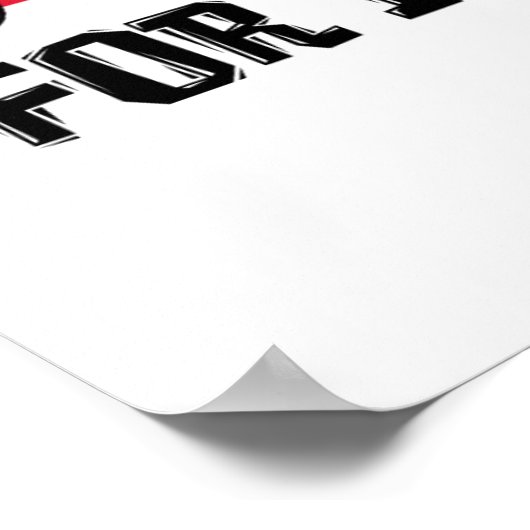 Alles wat ik wil voor Kerstmis Funny Santa Poster (Hoek)