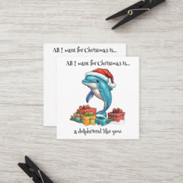 Alles wat ik wil voor Kerstmis is... Aanbevelingskaartje