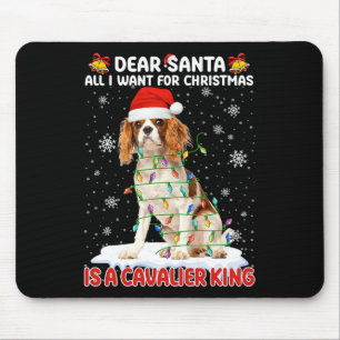 Alles wat ik wil voor Kerstmis is Cavalier King Sa Muismat