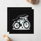 Alles wat ik wil voor Kerstmis (is een fiets) Notitiekaartje (Voorkant / Achterkant in situ)