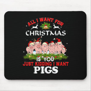 Alles wat ik wil voor Kerstmis is een lelijke trui Muismat