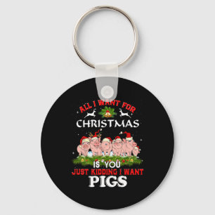 Alles wat ik wil voor Kerstmis is een lelijke trui Sleutelhanger