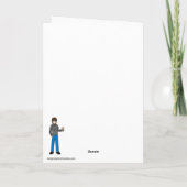 Alles wat ik wil voor Kerstmis is EWE Feestdagen Kaart (Achterkant)