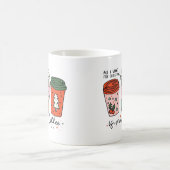 Alles wat ik wil voor Kerstmis is koffie grappig Koffiemok (Center)