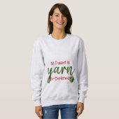 Alles wat ik wil voor Kerstmis is T-Shirt (Voorkant volledig)