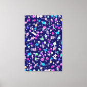 Alles wat ik wil voor Kerstmis is toiletpapier Canvas Afdruk (Voorkant)