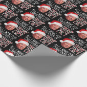 Alles wat ik wil voor Kerstmis is Trump 2024 Cadeaupapier (Hoek)