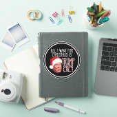 Alles wat ik wil voor Kerstmis is Trump 2024 Sticker (iPad Cover)