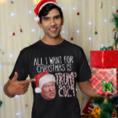 Alles wat ik wil voor Kerstmis is Trump 2024 T-shirt