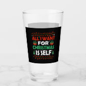 Alles wat ik wil voor Kerstmis is zelf Glas (Voorkant)