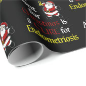 Alles wat ik wil voor Kerstmis/Kerstman.. Endometr Cadeaupapier (Rol Hoek)