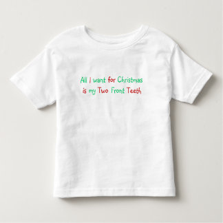 Alles wat ik wil voor kerstmis shirt