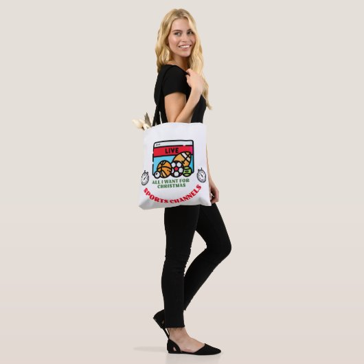 Alles wat ik wil voor Sportieve Canvas tas (Op model)