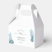 Alles wat ik Zee is liefde nautische kust Vrijgeze Bedankdoosjes (Voorkant Zijde)