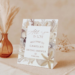 Alles wat ik zee is liefde Vrijgezellenfeest welko Reclamebord Met Voetstuk