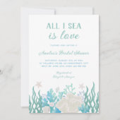 Alles wat ik Zee is Love Beach Ocean Vrijgezellenf Kaart (Voorkant)