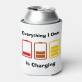 Alles wat ik zelf in rekening breng blikjeskoeler (Blikje Voorkant)